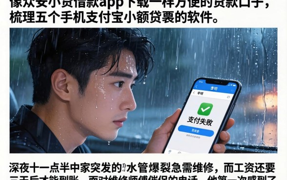 像众安小贷借款app下载一样方便的贷款口子,梳理五个手机支付宝小额贷款的软件