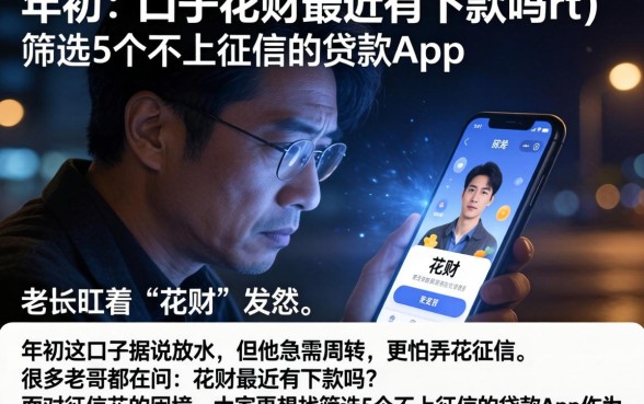年初的口子花财最近有下款吗rt,筛选5个不上征信的贷款app