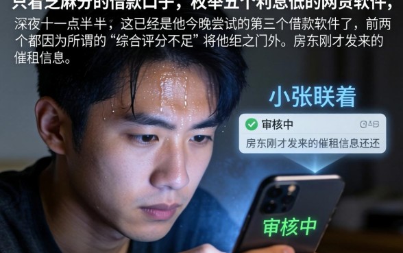 只看芝麻分的借款口子,枚举五个利息低的网贷软件