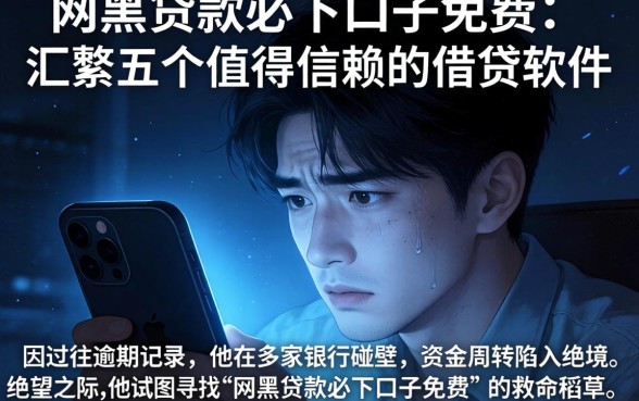 网黑贷款必下口子免费,汇整五个值得信赖的借贷软件