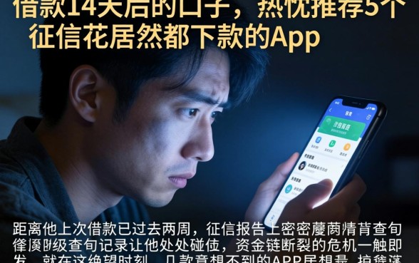 借款14天后的口子,热忱推荐5个征信花居然都下款的app