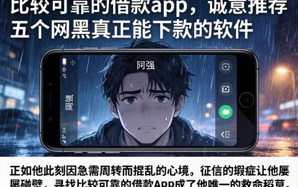 比较可靠的借款app，诚意推荐五个网黑真正能下款的软件