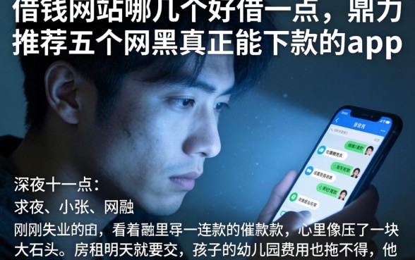 借钱网站哪几个好借一点,鼎力推荐五个网黑真正能下款的app