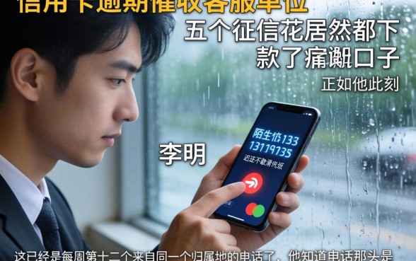 信用卡逾期催收客服单位,详细阐述五个征信花居然都下款了的口子