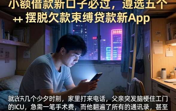 小额借款新口子必过，遴选五个摆脱欠款束缚贷款新app