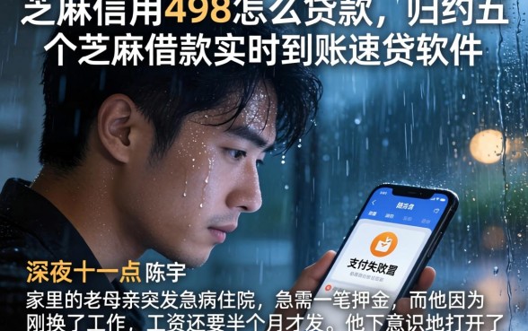 芝麻信用498怎么贷款，归纳五个芝麻借款实时到账速借软件