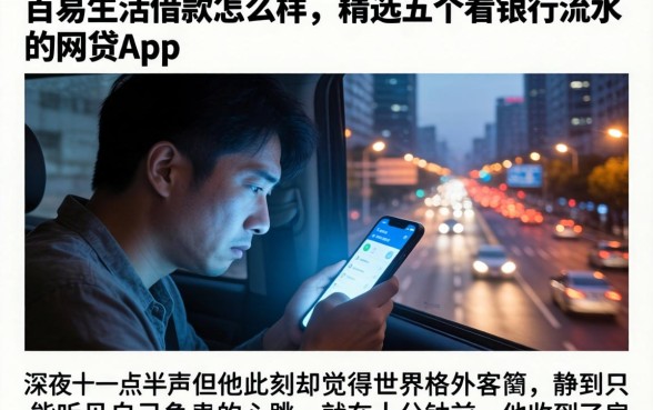 百易生活借款怎么样，精选五个看银行流水的网贷app