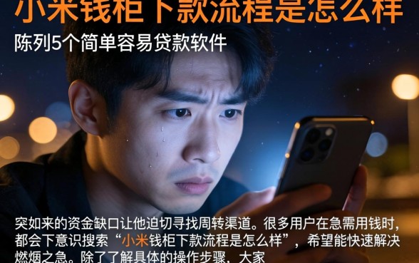 小米钱柜下款流程是怎么样，陈列5个简单容易贷款软件