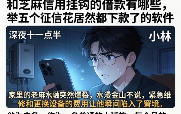 和芝麻信用挂钩的借款有哪些,枚举五个征信花居然都下款了的软件