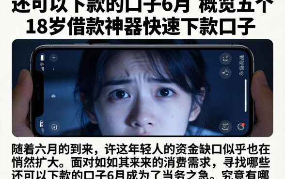 还可以下款的口子6月,概览五个18岁借款神器快速下款口子