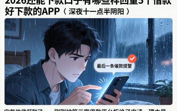 2026还能下款的口子有哪些，详尽说明5个借款好下款的app