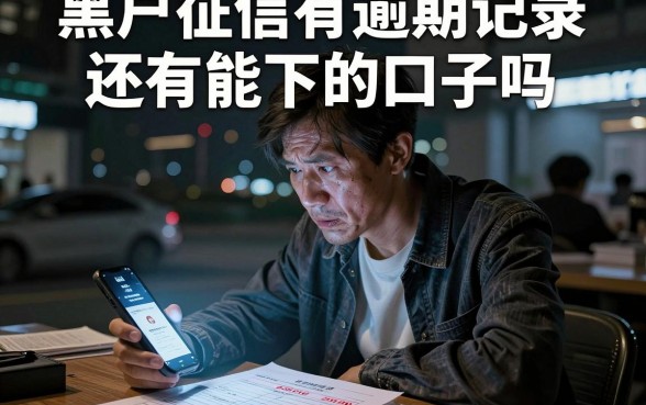 黑户征信有逾期记录还有能下的口子吗，遴选5个靠谱借钱的网贷平台