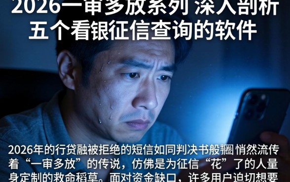 2026一审多放系列，深入剖析五个不看征信查询的软件