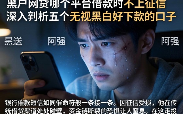 黑户网贷哪个平台借款时不上征信，深入剖析五个无视黑白好下款的口子