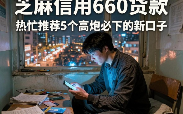 芝麻信用660贷款,热忱推荐5个高炮必下的新口子