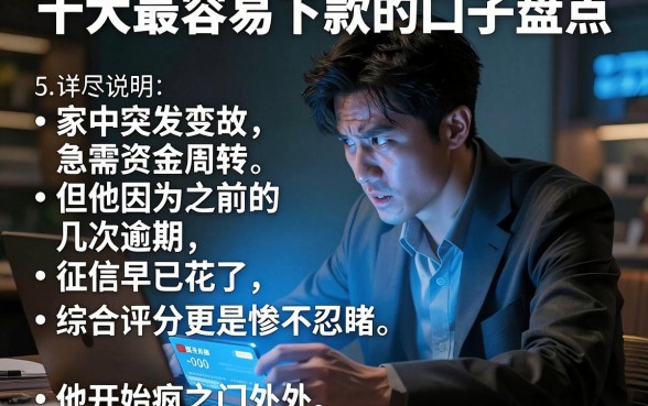 十大最容易下款的口子盘点，详尽说明5个综合评分不足有负债都能下款app