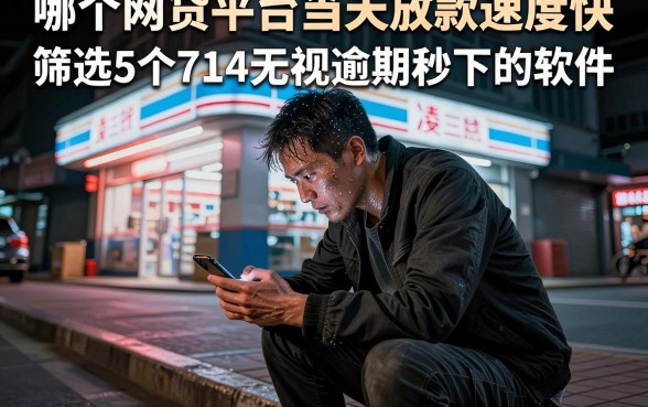 哪个网贷平台当天放款速度快，筛选5个714无视逾期秒下的软件