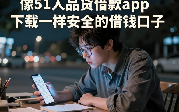 像51人品贷借款app下载一样安全的借钱口子，揭秘五个逾期太多能下款平台
