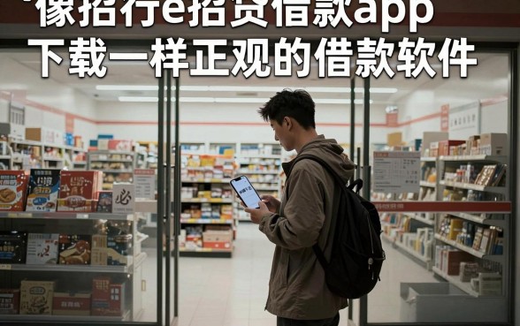 像招行e招贷借款app下载一样正规的借款软件，梳理5个无视黑白必下款的网贷app