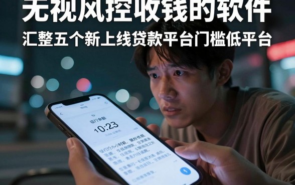 无视风控收钱的软件，汇整五个新上线贷款平台门槛低平台