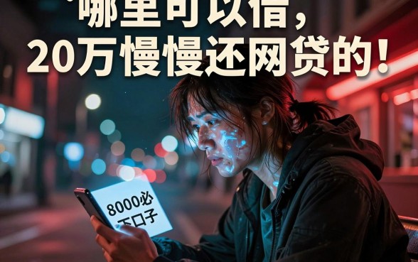 哪里可以借20万慢慢还网贷的，深入剖析5个无视风控8000必下口子