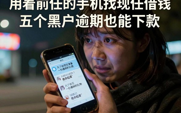用着前任的手机找现任借钱,概览五个黑户逾期也能下款的网贷