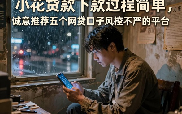小花贷款下款过程简单,诚意推荐五个网贷口子风控不严的平台