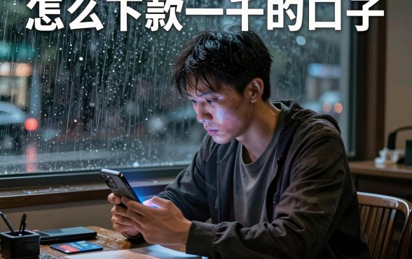 怎么下款一千的口子，详细阐述五个手机和身份证快速借钱平台