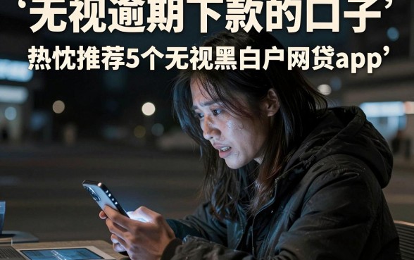 无视逾期下款的口子,热忱推荐5个无视黑白户网贷app