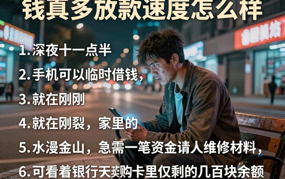 钱真多放款速度怎么样，罗列五个手机可以临时借钱的软件