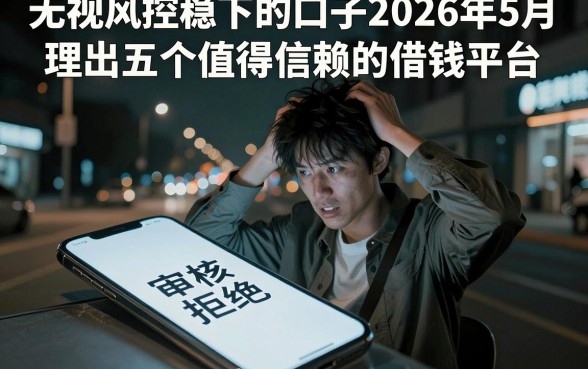 无视风控稳下的口子2026年5月,理出五个值得信赖的借钱平台