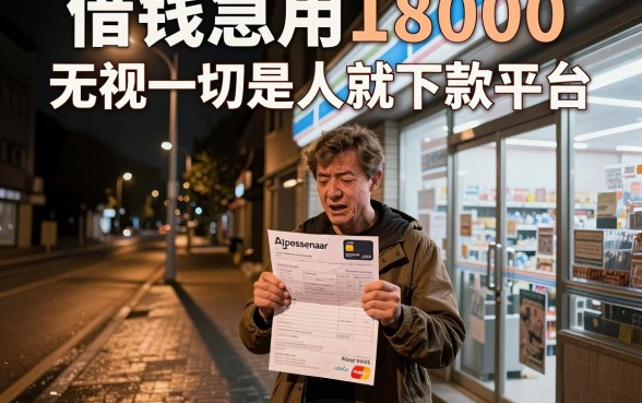 借钱急用18000，揭秘五个无视一切是人就下款平台