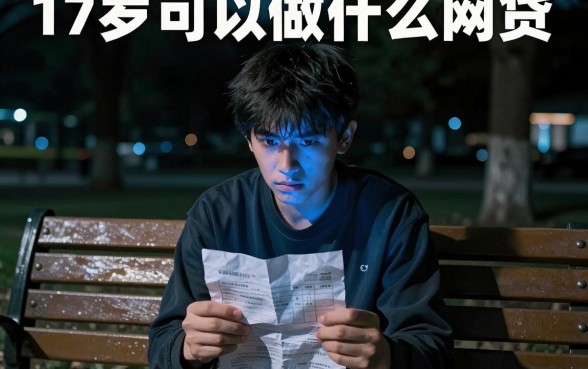 17岁可以做什么网贷,罗列5个黑户也能借款的软件