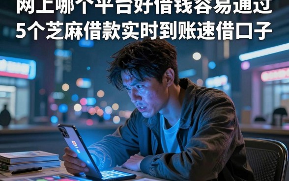网上哪个平台好借钱容易通过，深入剖析5个芝麻借款实时到账速借口子