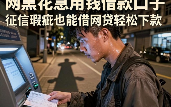 网黑花急用钱借款口子,整合五个征信瑕疵也能借网贷轻松下款的平台