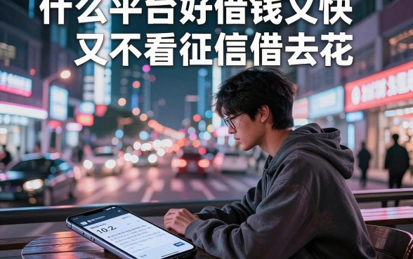 什么平台好借钱又快又不看征信借去花，详细阐述5个网贷大口子轻松借口子