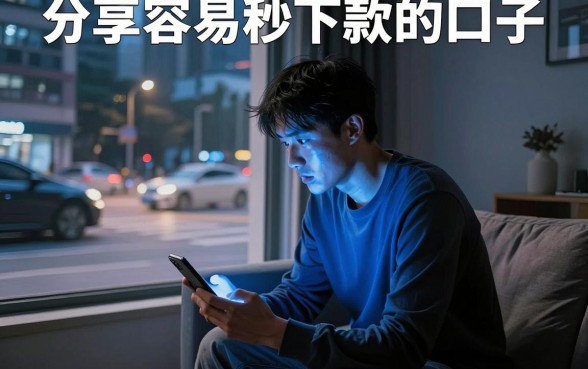 分享容易秒下款的口子，枚举五个贷款10万比较容易的软件