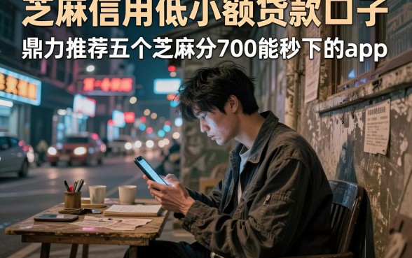 芝麻信用低小额贷款口子，鼎力推荐五个芝麻分700能秒下的app