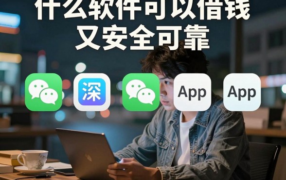 什么软件可以借钱又安全可靠,陈列五个不看征信的借钱app