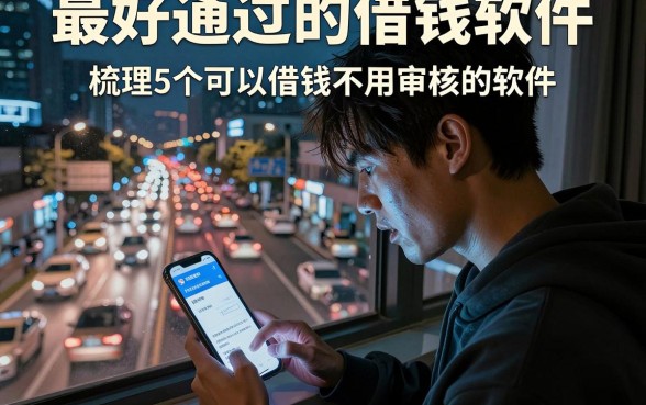 最好通过的借钱软件，梳理5个可以借钱不用审核的软件