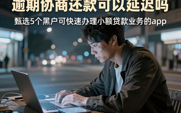 逾期协商还款可以延迟吗,甄选5个黑户可快速办理小额贷款业务的app