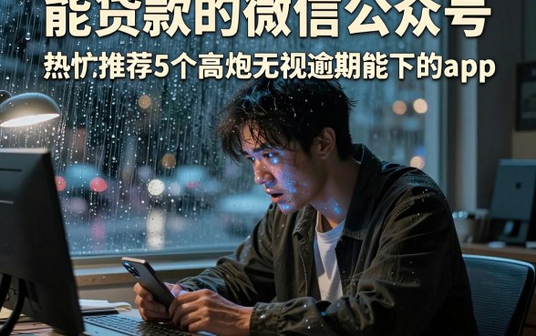 能贷款的微信公众号,热忱推荐5个高炮无视逾期能下的app
