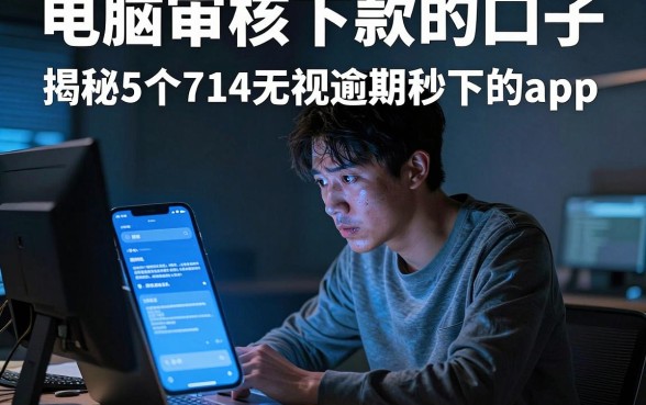 电脑审核下款的口子，揭秘5个714无视逾期秒下的app