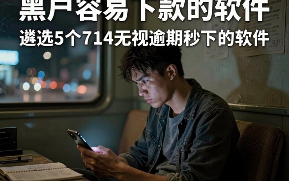 黑户容易下款的软件,遴选5个714无视逾期秒下的软件