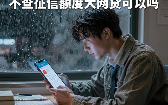不查征信额度大网贷可以吗,罗列5个无视黑白的网贷软件