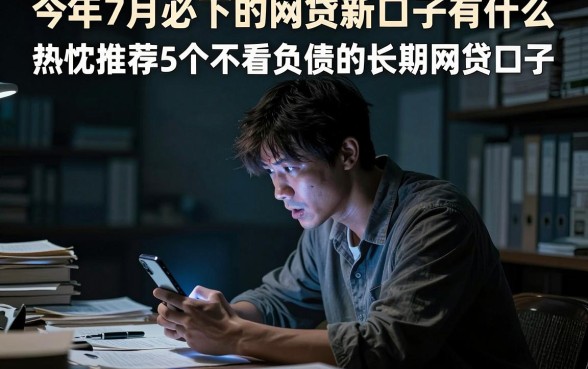 今年7月必下的网贷新口子有什么,热忱推荐5个不看负债的长期网贷口子