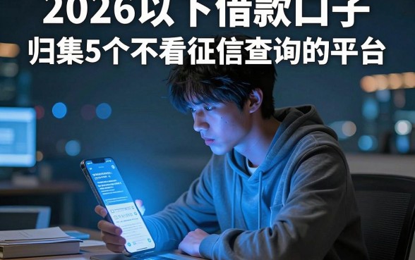 2026以下借款口子,归集5个不看征信查询的平台