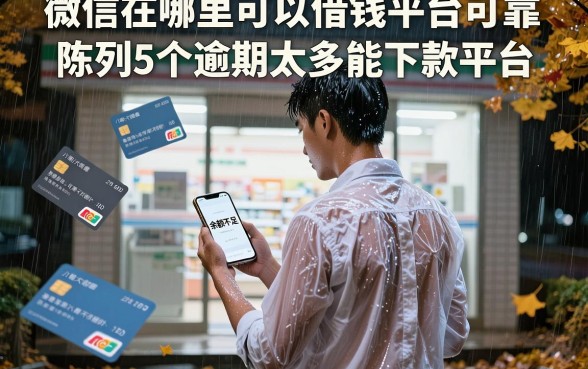 微信在哪里可以借钱平台可靠,陈列5个逾期太多能下款平台