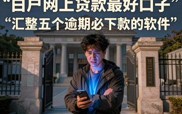 白户网上贷款最好口子,汇整五个逾期必下款的软件
