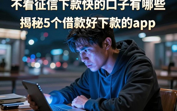 不看征信下款快的口子有哪些,揭秘5个借款好下款的app